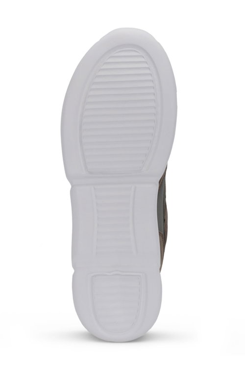 Slazenger OZONE I Erkek Haki Koşu & Yürüyüş Spor Ayakkabısı