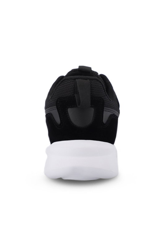 Slazenger OZONE I Erkek Siyah / Beyaz Koşu & Yürüyüş Spor Ayakkabısı