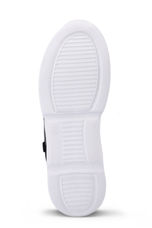 Slazenger OZONE I Erkek Siyah / Beyaz Koşu & Yürüyüş Spor Ayakkabısı