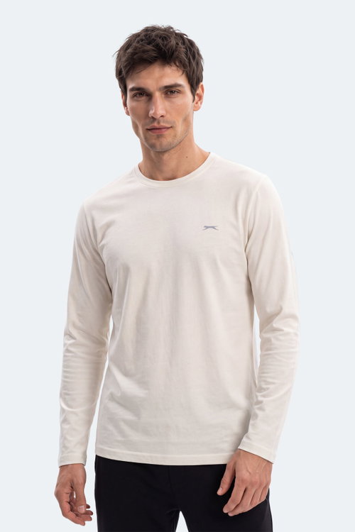 Slazenger OZZIE I Erkek Ekru Tişört