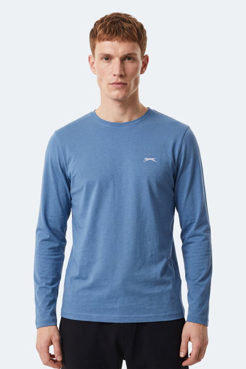 Slazenger OZZIE I Erkek Indigo Tişört