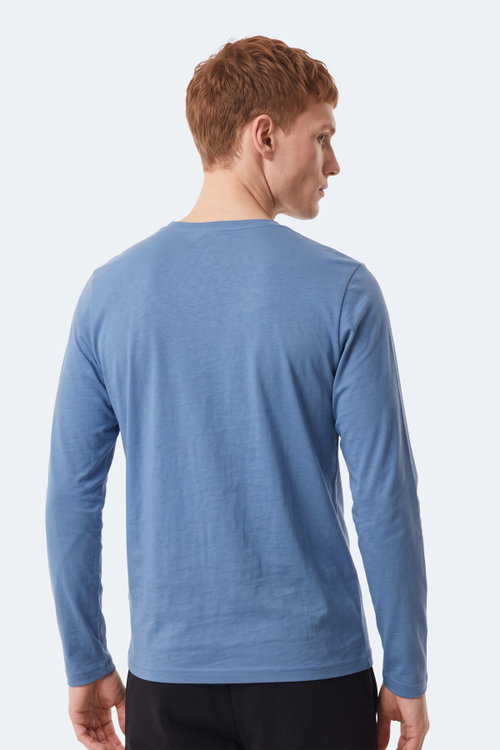 Slazenger OZZIE I Erkek Indigo Tişört