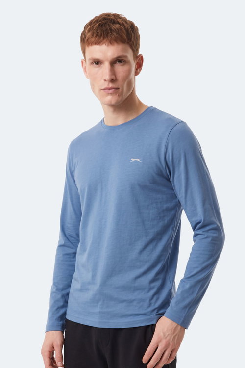 Slazenger OZZIE I Erkek Indigo Tişört