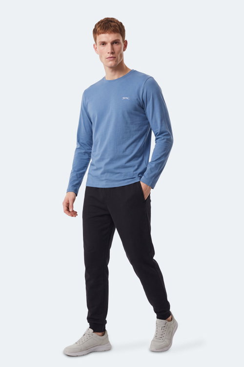 Slazenger OZZIE I Erkek Indigo Tişört