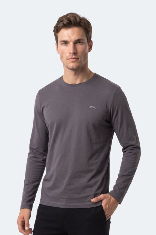 Slazenger OZZIE I Erkek Kahve Tişört