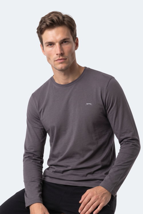 Slazenger OZZIE I Erkek Kahve Tişört