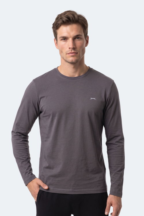 Slazenger OZZIE I Erkek Kahve Tişört