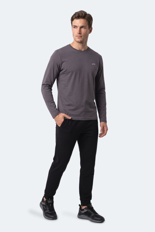Slazenger OZZIE I Erkek Kahve Tişört