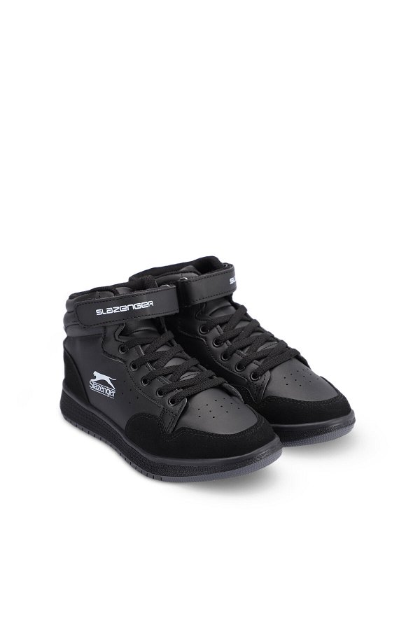 Slazenger PACE Sneaker Erkek Çocuk Ayakkabı Siyah / Siyah