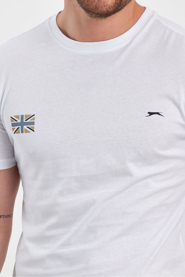 Slazenger PACET Erkek Tişört Beyaz