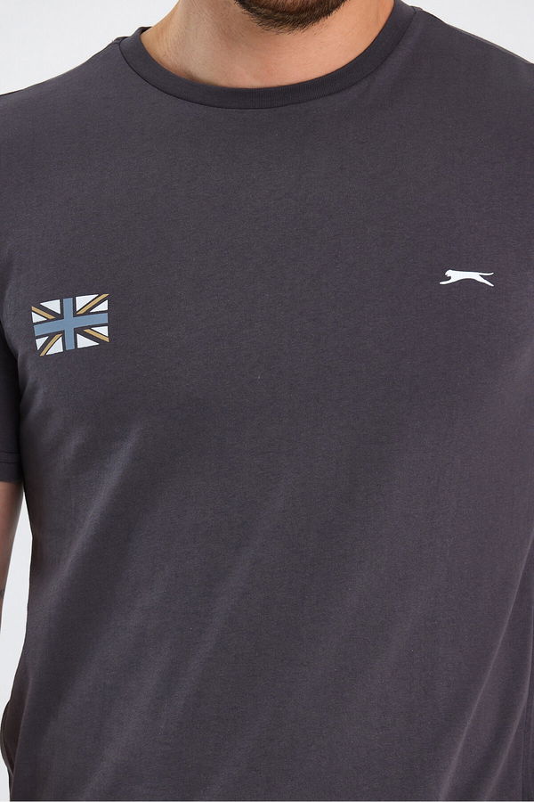 Slazenger PACET Erkek Tişört Koyu Gri