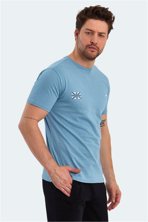 PACET Erkek Kısa Kollu T-Shirt Mavi