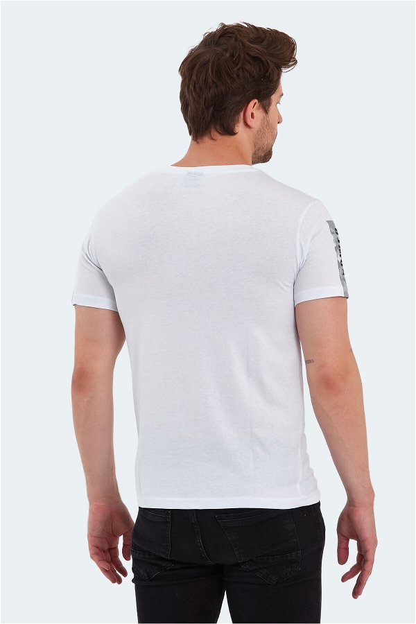 Slazenger PADERAU Erkek T-Shirt Beyaz