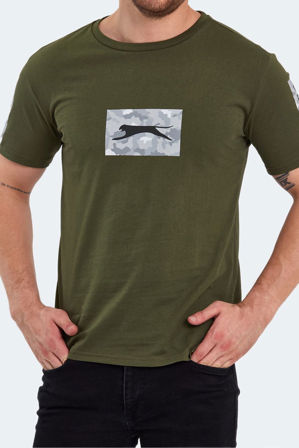 Slazenger PADERAU IN Erkek Tişört Haki