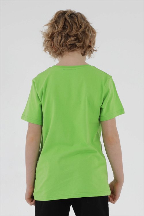 Slazenger PALLE Erkek Çocuk Kısa Kol T-Shirt Yeşil
