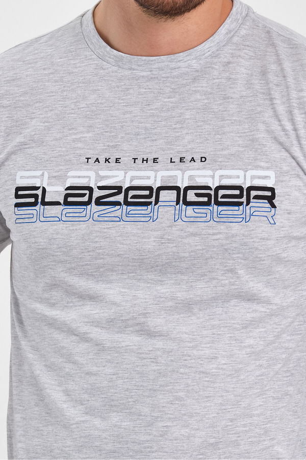 Slazenger PALLU I Erkek Tişört Ekru