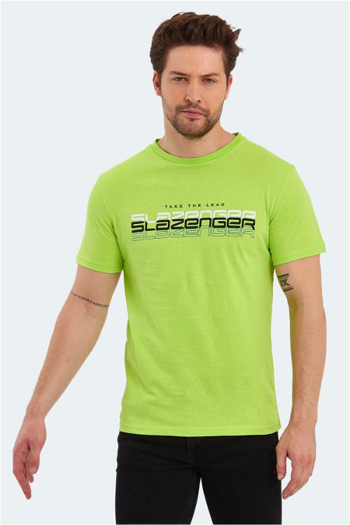 Slazenger PALLU Erkek T-Shirt Limon