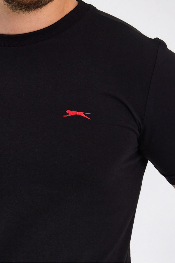 Slazenger PANCO I Erkek Tişört Siyah