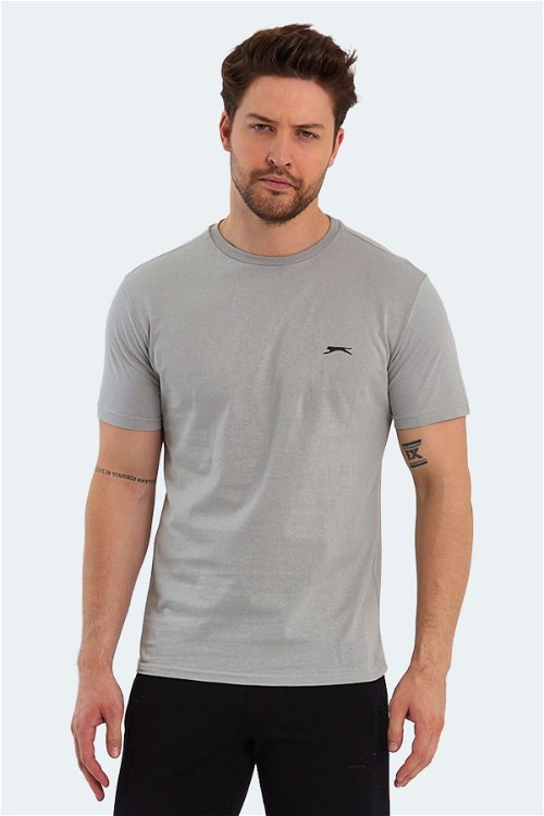 Slazenger PANCO Erkek Kısa Kol T-Shirt Gri