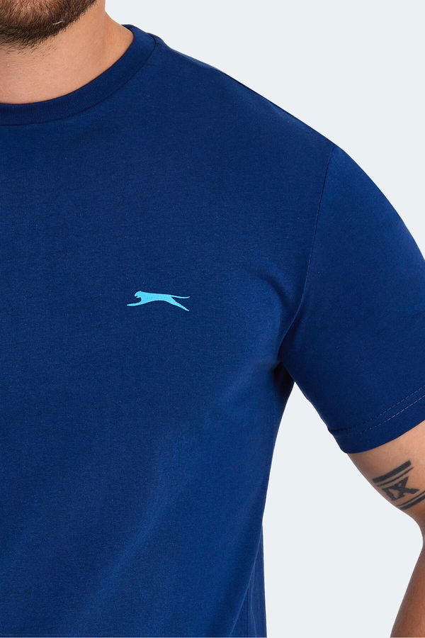 Slazenger PANCO I Erkek Tişört Indigo