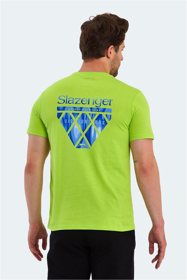 Slazenger PANCO Erkek Kısa Kol T-Shirt Limon