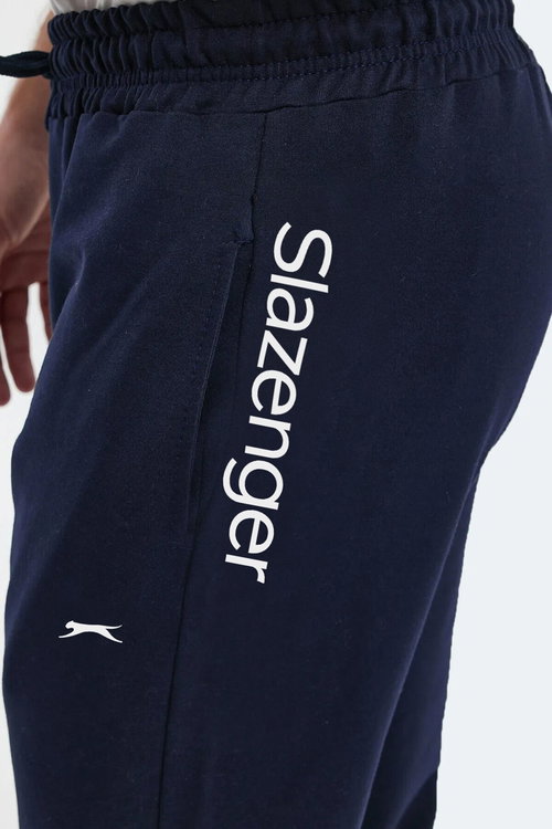 Slazenger PAPA 2 Lİ SET Erkek Siyah - Lacivert Eşofman Altı
