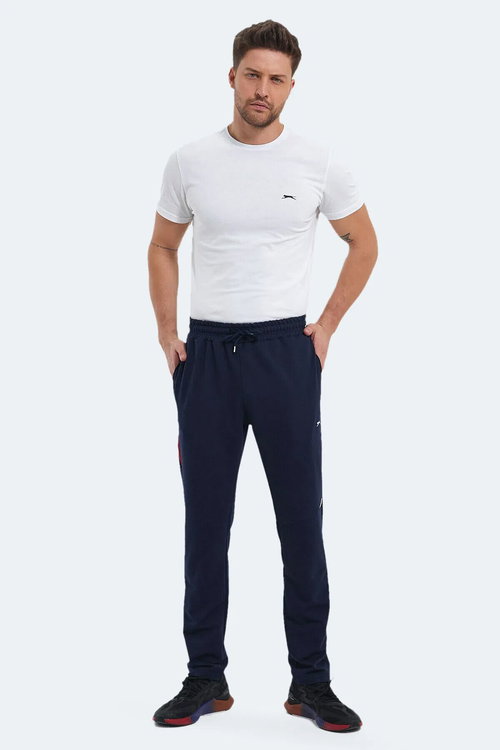 Slazenger PAPA 2 Lİ SET Erkek Siyah - Lacivert Eşofman Altı