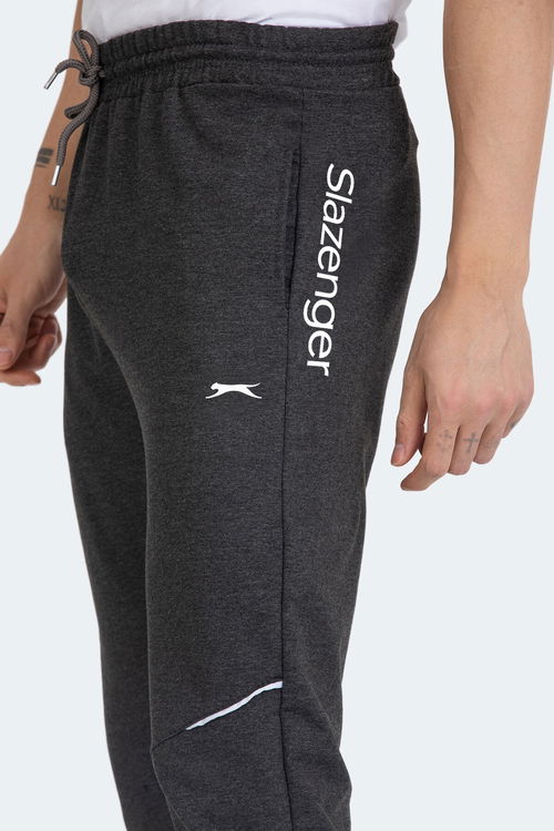 Slazenger PAPA I Erkek Cepli Koyu Gri Eşofman Altı