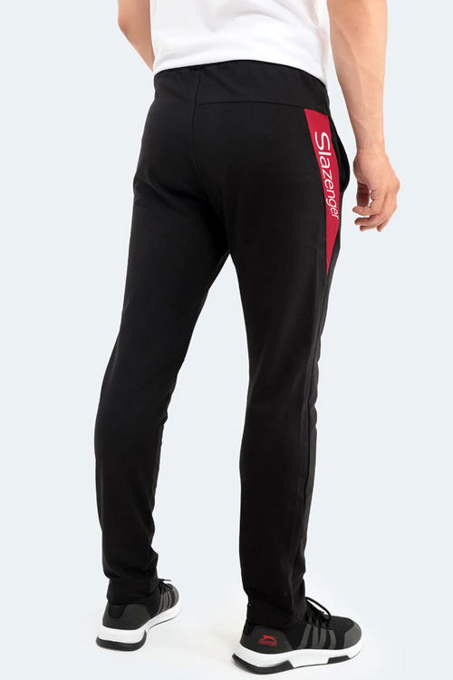 Slazenger PAPA I Erkek Cepli Siyah Eşofman Altı