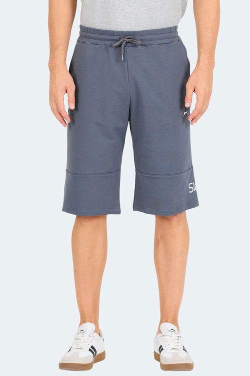 Slazenger PARISONER IN Erkek Cepli Kapri Koyu Gri Şort