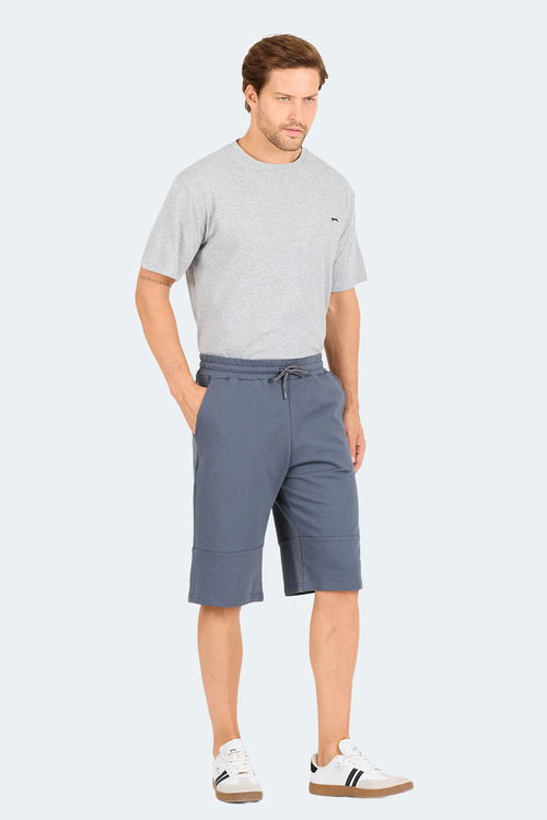 Slazenger PARISONER IN Erkek Cepli Kapri Koyu Gri Şort