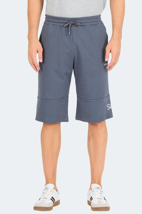 Slazenger PARISONER IN Erkek Cepli Kapri Koyu Gri Şort