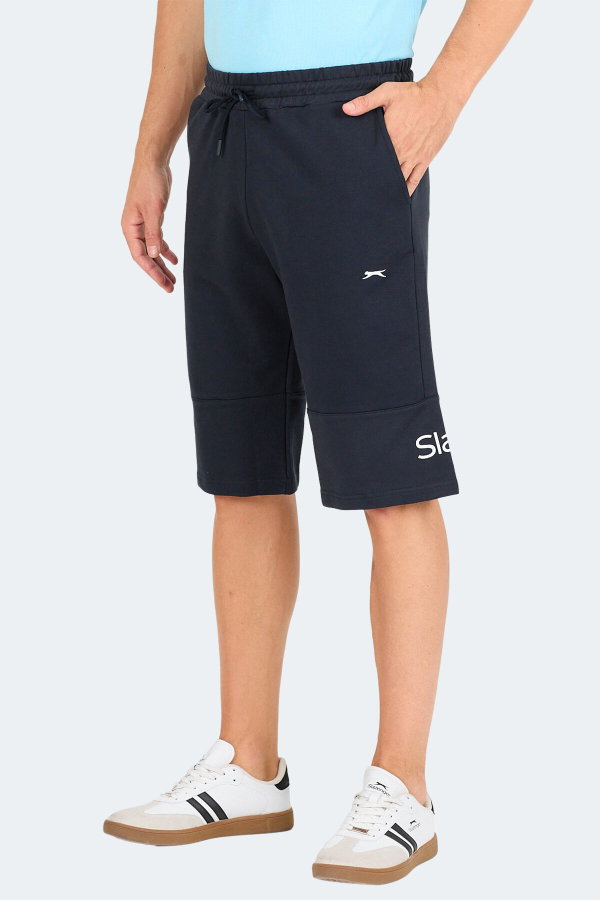 Slazenger PARISONER IN Erkek Cepli Kapri Lacivert Şort