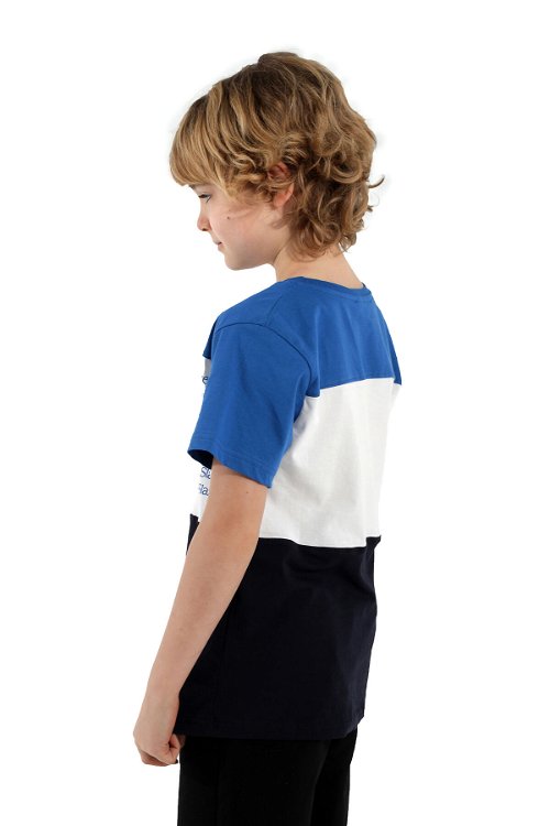 PARS Erkek Çocuk Kısa Kollu T-Shirt Saks Mavi