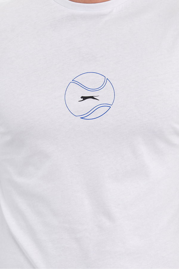 Slazenger PASSAGE Erkek Tişört Beyaz