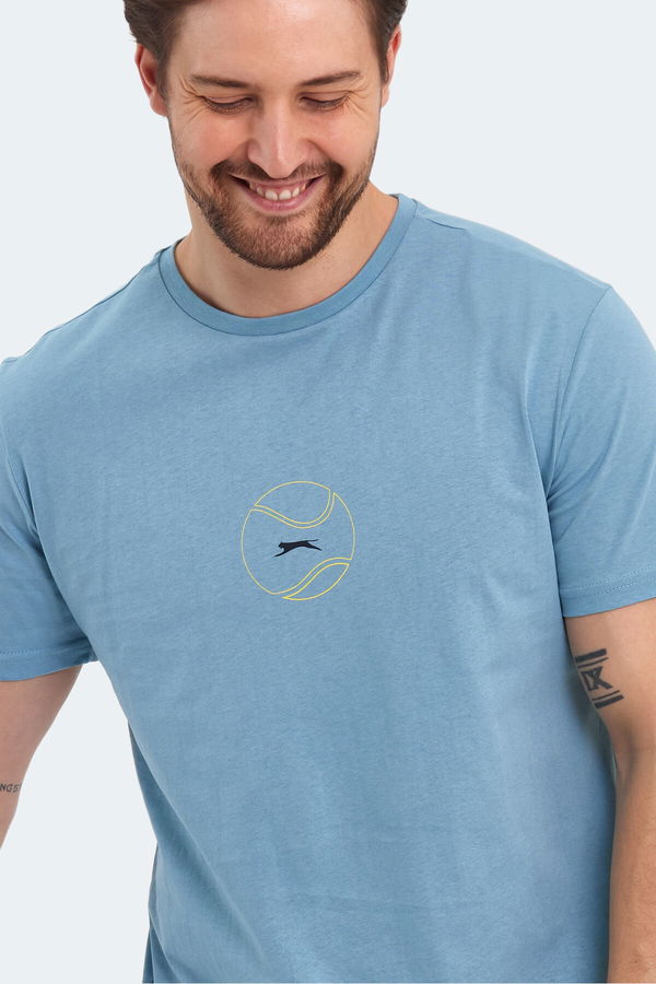 Slazenger PASSAGE Erkek Tişört Mavi