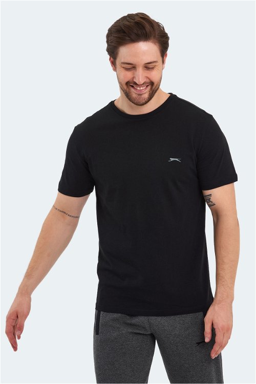 Slazenger PATKA Erkek T-Shirt Siyah
