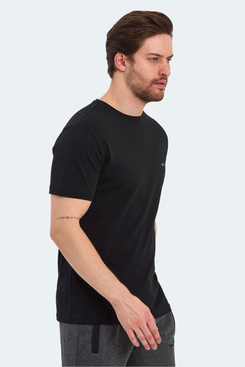 Slazenger PATKA Erkek Tişört Siyah
