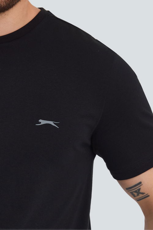 Slazenger PATKA Erkek Tişört Siyah