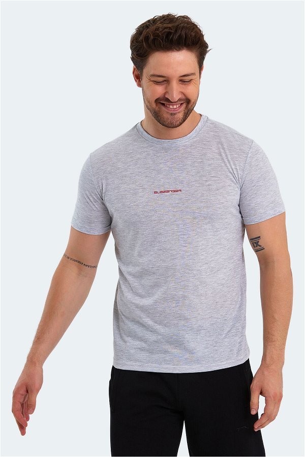 Slazenger PATSY Erkek Kısa Kol T-Shirt Ekru