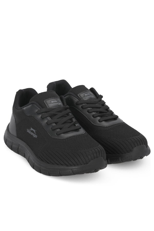 Slazenger PAULO Erkek Siyah / Siyah Koşu & Yürüyüş Spor Ayakkabısı