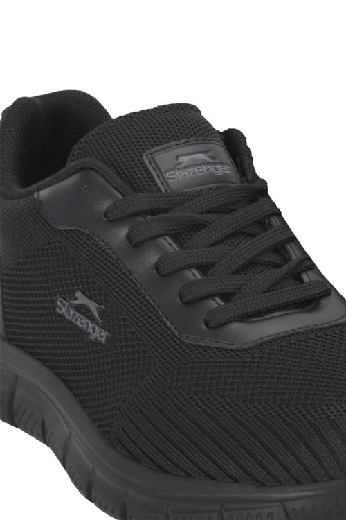 Slazenger PAULO Erkek Siyah / Siyah Koşu & Yürüyüş Spor Ayakkabısı