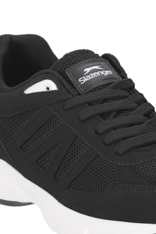 Slazenger PAVLOV I Kadın Siyah / Beyaz Koşu & Yürüyüş Spor Ayakkabısı