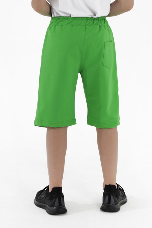 Slazenger PECE Erkek Çocuk Cepli Yeşil Şort