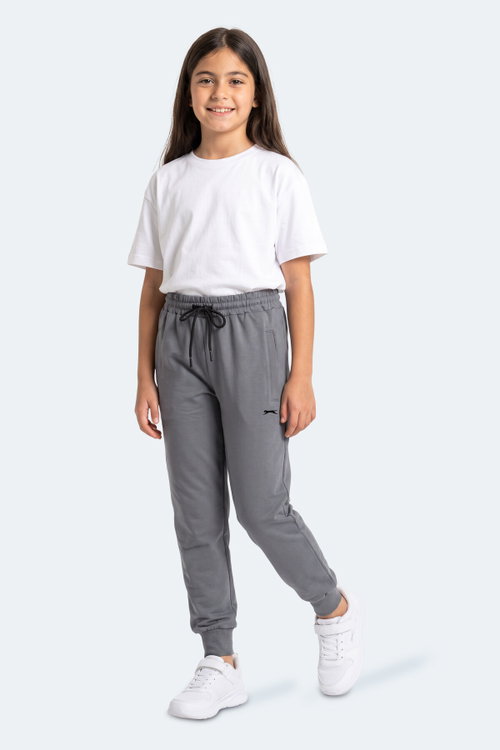 Slazenger PEGGY Unisex Koyu Gri Eşofman Altı