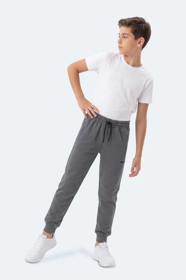 Slazenger PEGGY Unisex Koyu Gri Eşofman Altı