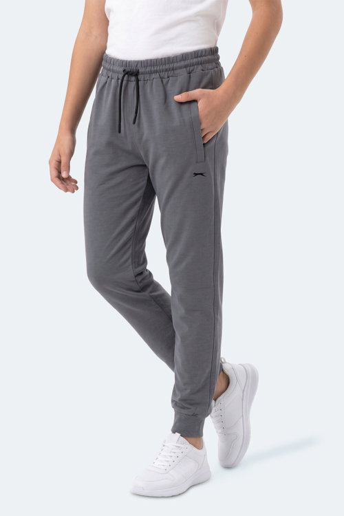 Slazenger PEGGY Unisex Koyu Gri Eşofman Altı