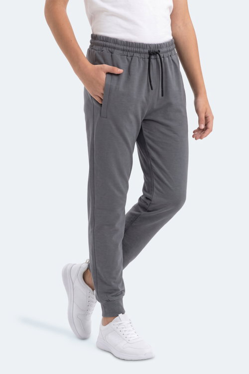 Slazenger PEGGY Unisex Koyu Gri Eşofman Altı
