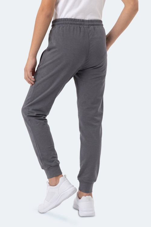 Slazenger PEGGY Unisex Koyu Gri Eşofman Altı