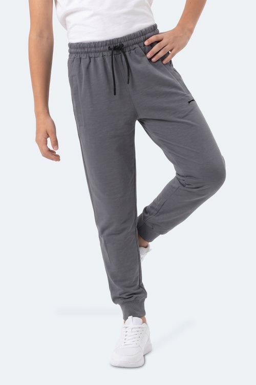Slazenger PEGGY Unisex Koyu Gri Eşofman Altı